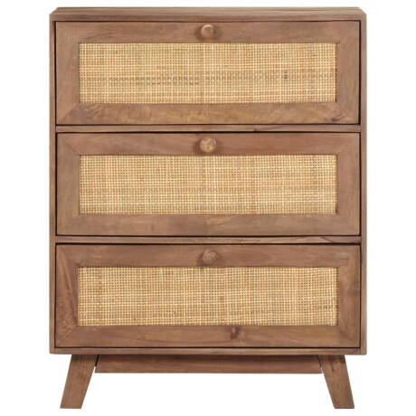 vidaXL Dressoir 61x35x76 cm massief mangohout afbeelding2 - 1