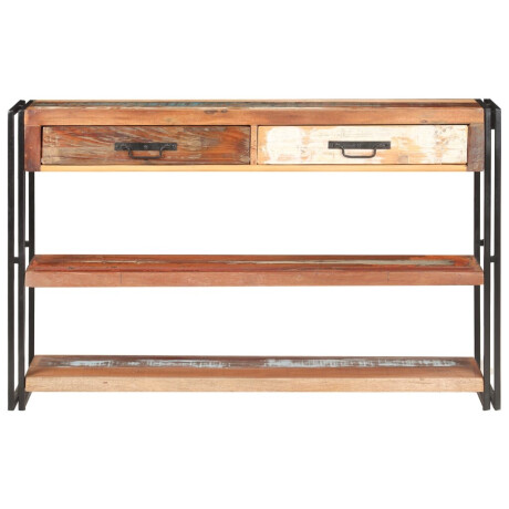 vidaXL Dressoir 120x30x75 cm massief gerecycled hout afbeelding2 - 1