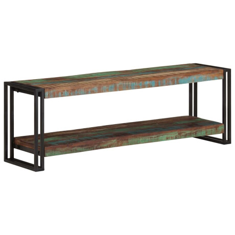 vidaXL Tv-meubel 120x30x40 cm massief gerecycled hout afbeelding2 - 1