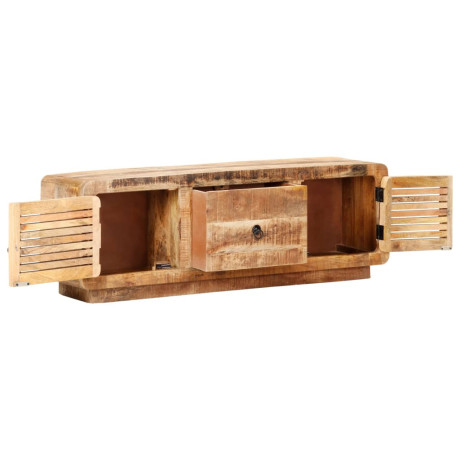 vidaXL Tv-meubel 120x30x40 cm ruw mangohout afbeelding2 - 1