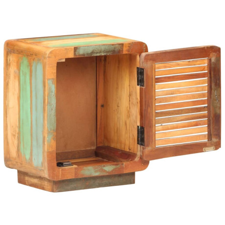 vidaXL Nachtkastje 40x30x50 cm massief gerecycled hout afbeelding2 - 1