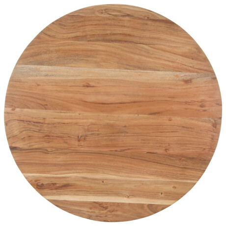 vidaXL Eettafel 80 cm massief acaciahout afbeelding2 - 1