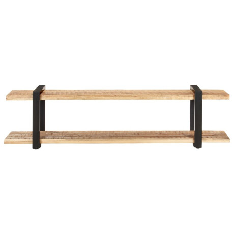 vidaXL Tv-meubel 160x40x40 cm massief ruw mangohout afbeelding2 - 1