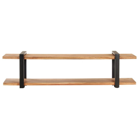 vidaXL Tv-meubel 160x40x40 cm massief acaciahout afbeelding2 - 1