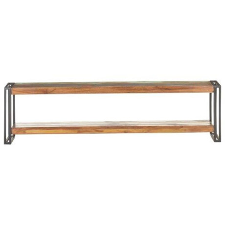 vidaXL Tv-meubel 150x30x40 cm massief gerecycled hout afbeelding2 - 1