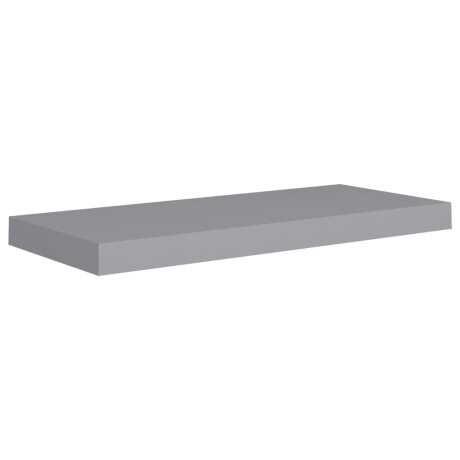 vidaXL Wandschap zwevend 60x23,5x3,8 cm MDF grijs afbeelding2 - 1