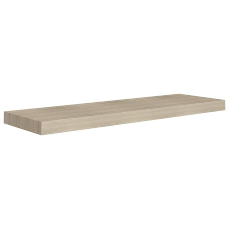 vidaXL Wandschap zwevend 80x23,5x3,8 cm MDF eikenkleurig afbeelding2 - 1