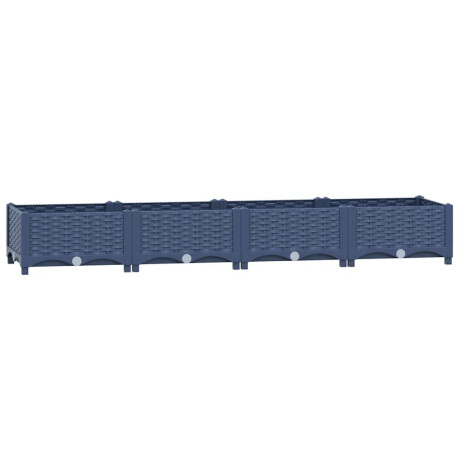 vidaXL Plantenbak verhoogd 160x40x23 cm polypropyleen afbeelding2 - 1