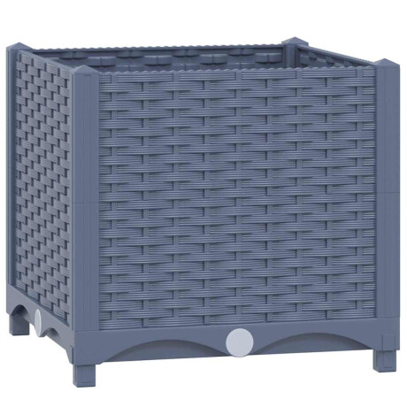 vidaXL Plantenbak verhoogd 40x40x38 cm polypropyleen afbeelding2 - 1