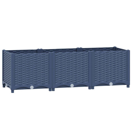 vidaXL Plantenbak verhoogd 120x40x38 cm polypropyleen afbeelding2 - 1