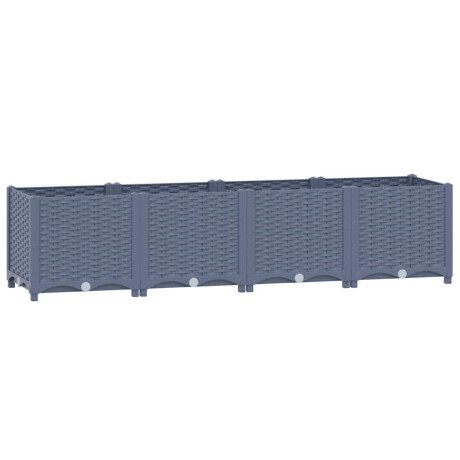 vidaXL Plantenbak verhoogd 160x40x38 cm polypropyleen afbeelding2 - 1