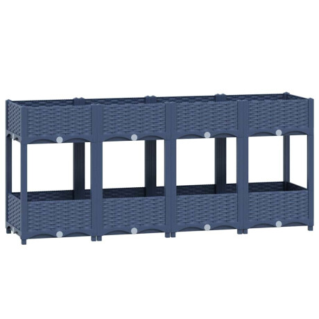 vidaXL Plantenbak verhoogd 160x40x71 cm polypropyleen afbeelding2 - 1