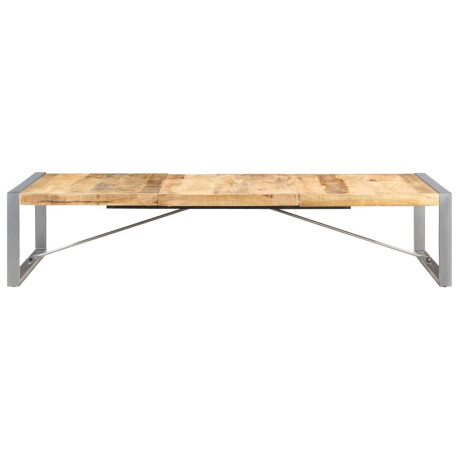 vidaXL Salontafel 180x90x40 cm ruw mangohout afbeelding2 - 1