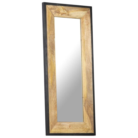 vidaXL Spiegel 110x50 cm massief mangohout afbeelding2 - 1