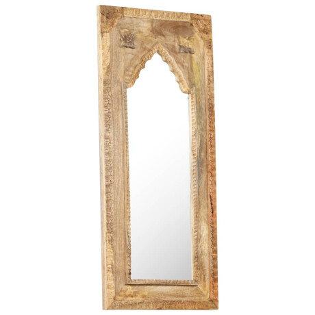 vidaXL Spiegel 50x3x110 cm massief mangohout afbeelding2 - 1