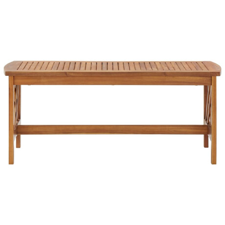 vidaXL Salontafel 102x50x43 cm massief acaciahout afbeelding2 - 1