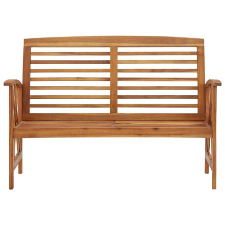 vidaXL Tuinbank 119 cm massief acaciahout afbeelding2 - 1
