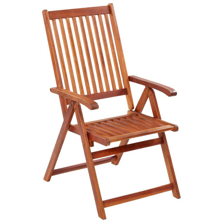 vidaXL Tuinstoelen inklapbaar 3 st massief acaciahout afbeelding2 - 1