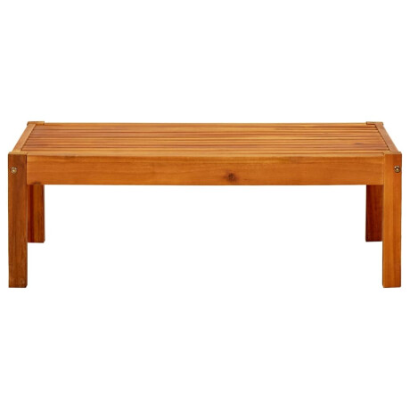 vidaXL Tuintafel 85x57x29 cm massief acaciahout afbeelding2 - 1