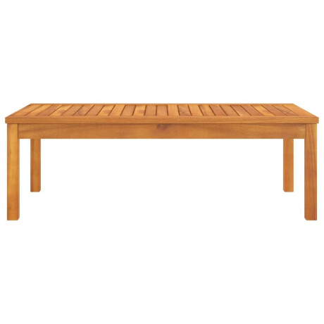 vidaXL Salontafel 100x50x33 cm massief acaciahout afbeelding2 - 1