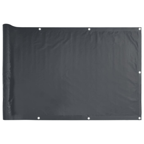 vidaXL Balkonscherm 90x300 cm oxford stof antraciet afbeelding2 - 1