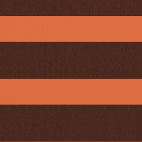 vidaXL Balkonscherm 120x600 cm oxford stof oranje en bruin afbeelding2 - 1