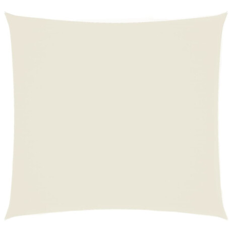 vidaXL Zonnescherm vierkant 2,5x2,5 m oxford stof crèmekleurig afbeelding2 - 1