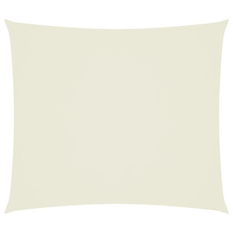 vidaXL Zonnescherm rechthoekig 2,5x3 m oxford stof crèmekleurig afbeelding2 - 1