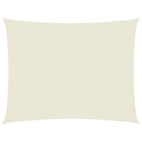 vidaXL Zonnescherm rechthoekig 2,5x3,5 m oxford stof crèmekleurig afbeelding2 - 1