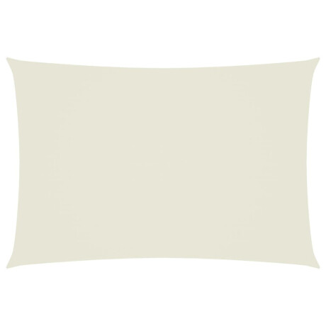 vidaXL Zonnescherm rechthoekig 2,5x4,5 m oxford stof crèmekleurig afbeelding2 - 1
