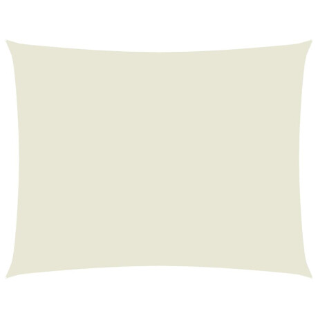 vidaXL Zonnescherm rechthoekig 3,5x4,5 m oxford stof crèmekleurig afbeelding2 - 1