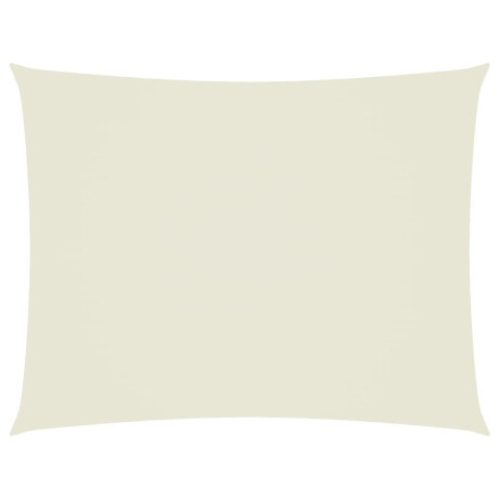 vidaXL Zonnescherm rechthoekig 5x7 m oxford stof crèmekleurig afbeelding2 - 1