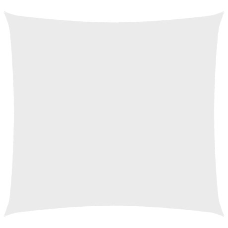 vidaXL Zonnescherm vierkant 6x6 m oxford stof wit afbeelding2 - 1