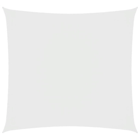 vidaXL Zonnescherm vierkant 7x7 m oxford stof wit afbeelding2 - 1