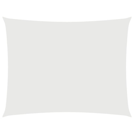 vidaXL Zonnescherm rechthoekig 2x3 m oxford stof wit afbeelding2 - 1