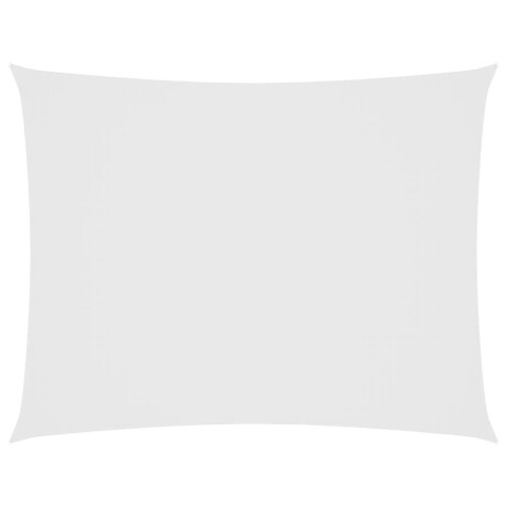 vidaXL Zonnescherm rechthoekig 3x4 m oxford stof wit afbeelding2 - 1