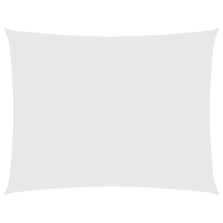 vidaXL Zonnescherm rechthoekig 3x5 m oxford stof wit afbeelding2 - 1