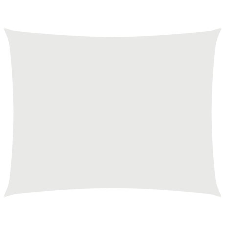 vidaXL Zonnescherm rechthoekig 3x6 m oxford stof wit afbeelding2 - 1