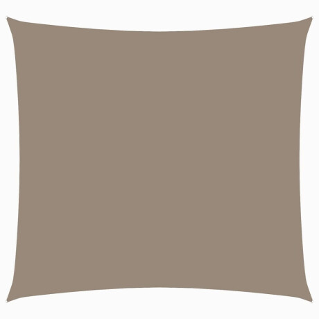vidaXL Zonnescherm vierkant 4,5x4,5 m oxford stof taupe afbeelding2 - 1