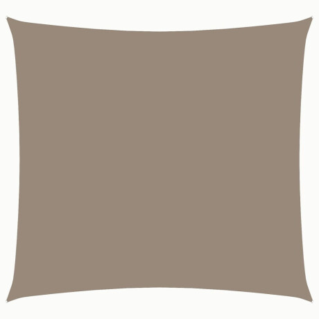 vidaXL Zonnescherm vierkant 7x7 m oxford stof taupe afbeelding2 - 1