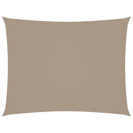 vidaXL Zonnescherm rechthoekig 2x3,5 m oxford stof taupe afbeelding2 - 1