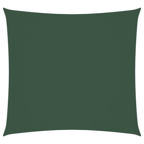 vidaXL Zonnescherm vierkant 6x6 m oxford stof donkergroen afbeelding2 - 1