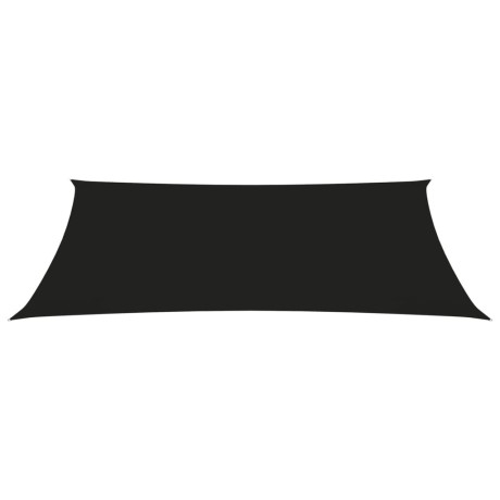 vidaXL Zonnescherm rechthoekig 2x4,5 m oxford stof zwart afbeelding2 - 1
