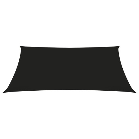 vidaXL Zonnescherm rechthoekig 3x4,5 m oxford stof zwart afbeelding2 - 1
