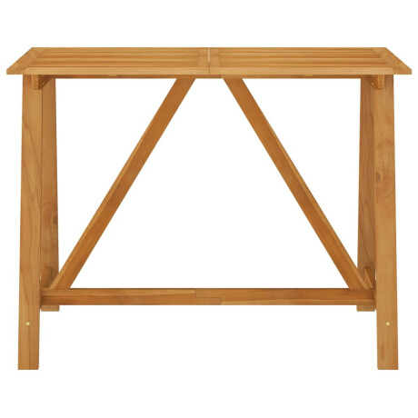 vidaXL Tuinbartafel 140x70x104 cm massief acaciahout afbeelding2 - 1
