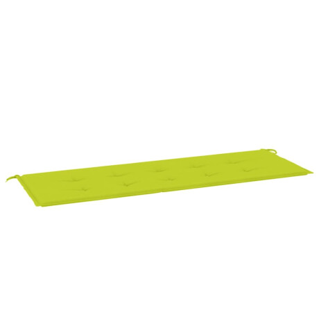 vidaXL Tuinbankkussen 150x50x3 cm oxford stof felgroen afbeelding2 - 1