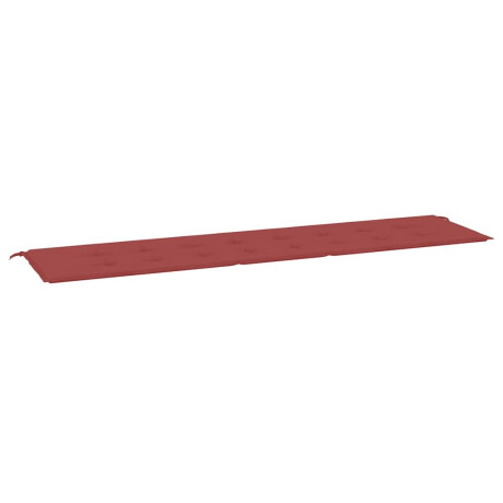 vidaXL Tuinbankkussen 200x50x4 cm oxford stof wijnrood afbeelding2 - 1