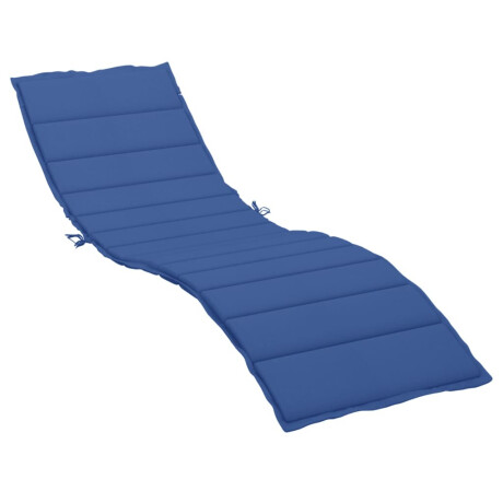 vidaXL Ligbedkussen 200x70x3 cm oxford stof koningsblauw afbeelding2 - 1