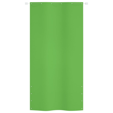 vidaXL Balkonscherm 120x240 cm oxford stof lichtgroen afbeelding2 - 1