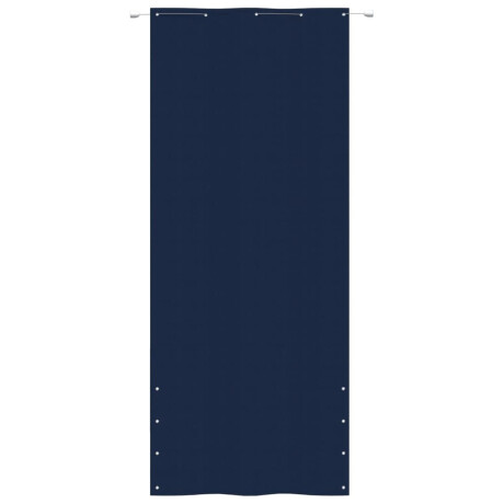 vidaXL Balkonscherm 100x240 cm oxford stof blauw afbeelding2 - 1